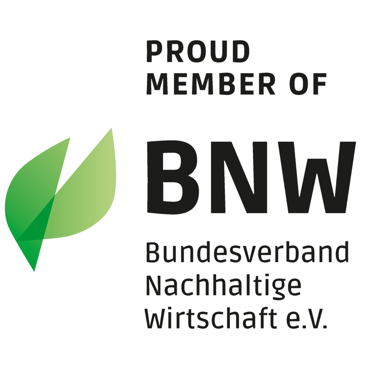 BNW Bundesverband Nachhaltige Wirtschaft e.V. Logo