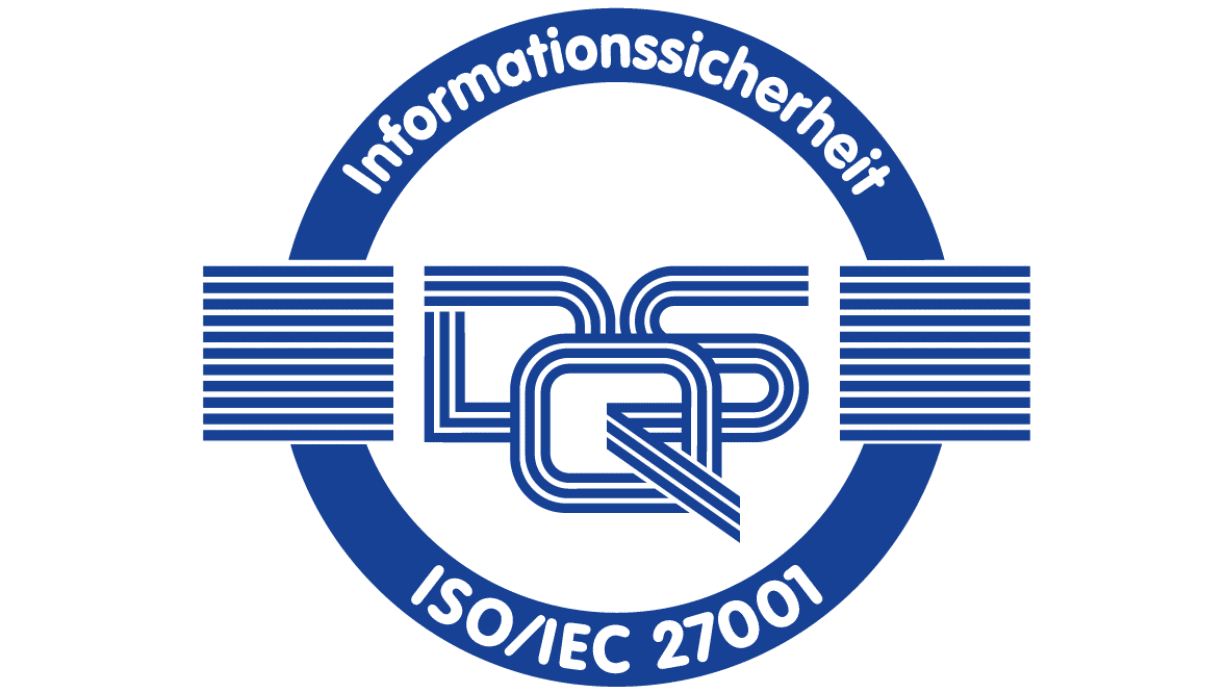 DQS Informationssicherheit ISO/IEC 27001 Siegel