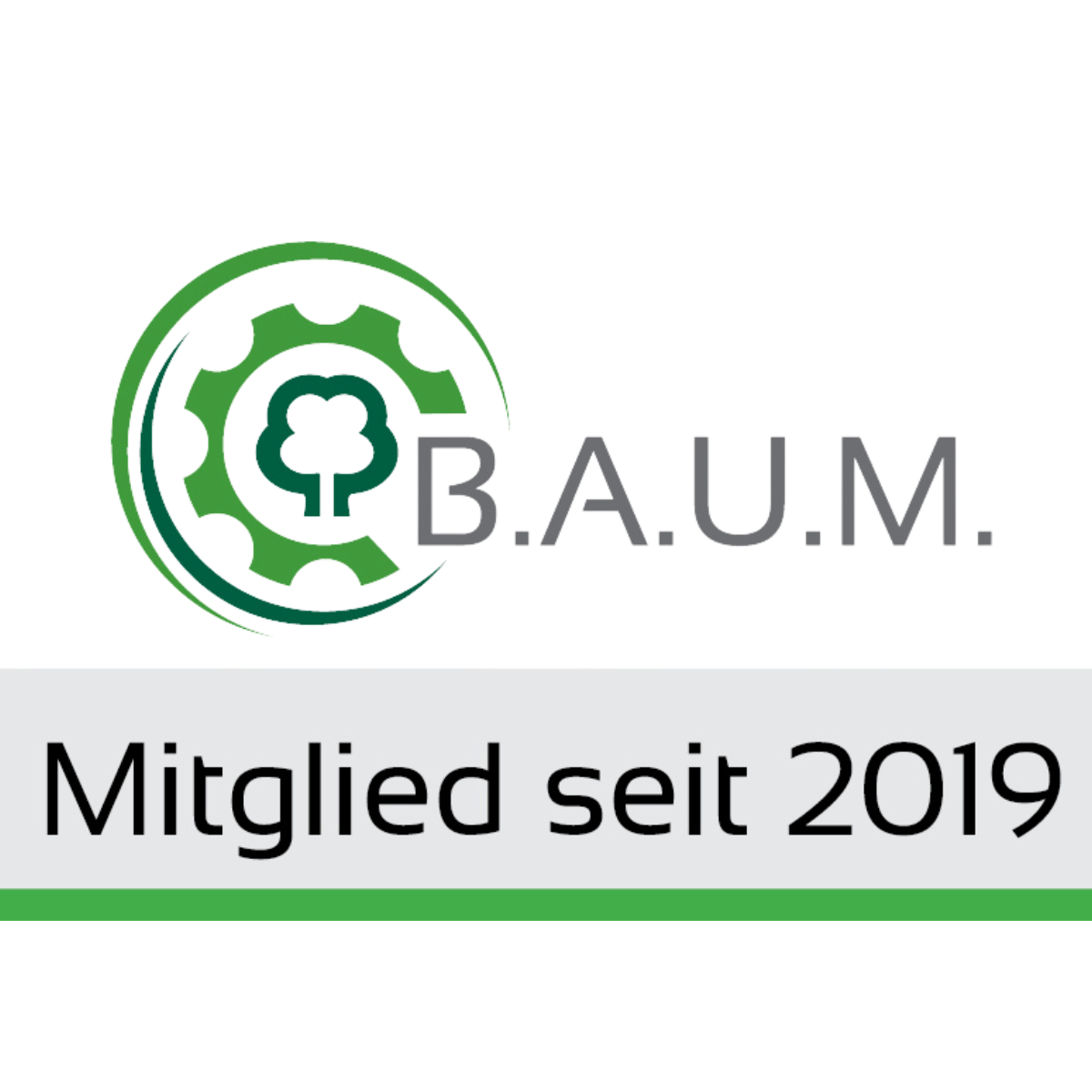 BAUM Mitglied seit 2019 Logo