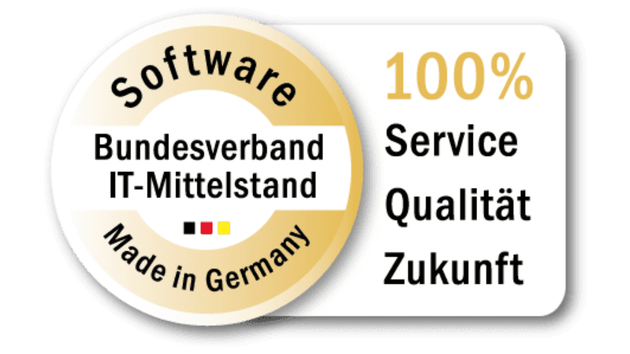 Software Made in Germany Siegel vom Bundesverband IT-Mittelstand