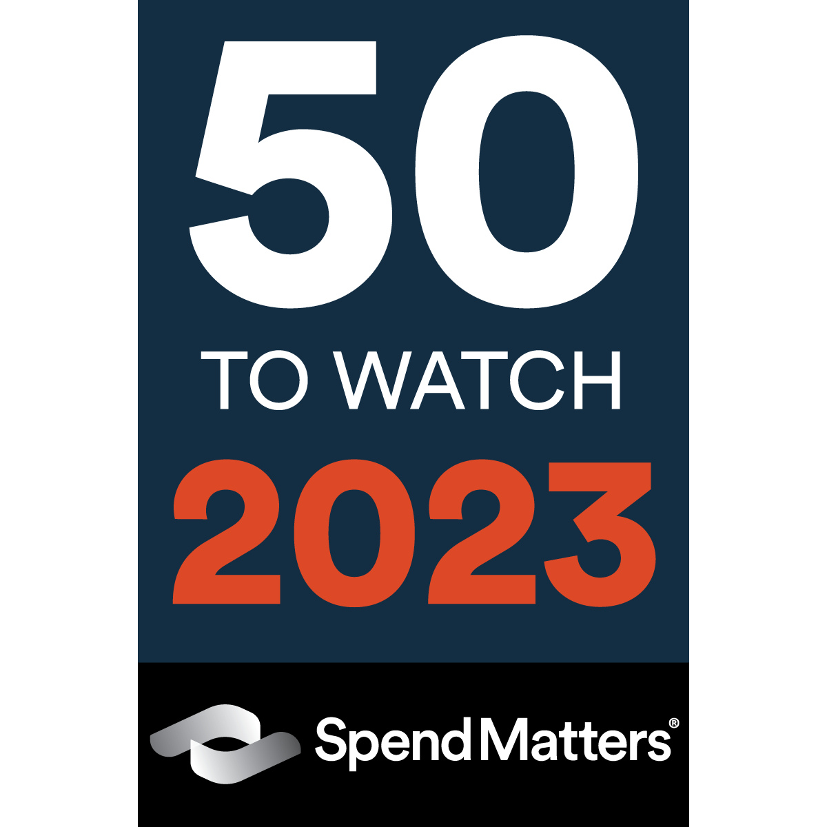 Spend Matters 50 to watch 2023 Logo