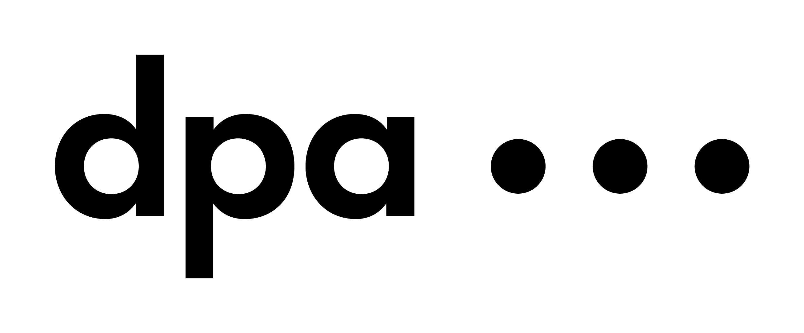 dpa Logo Schwarz