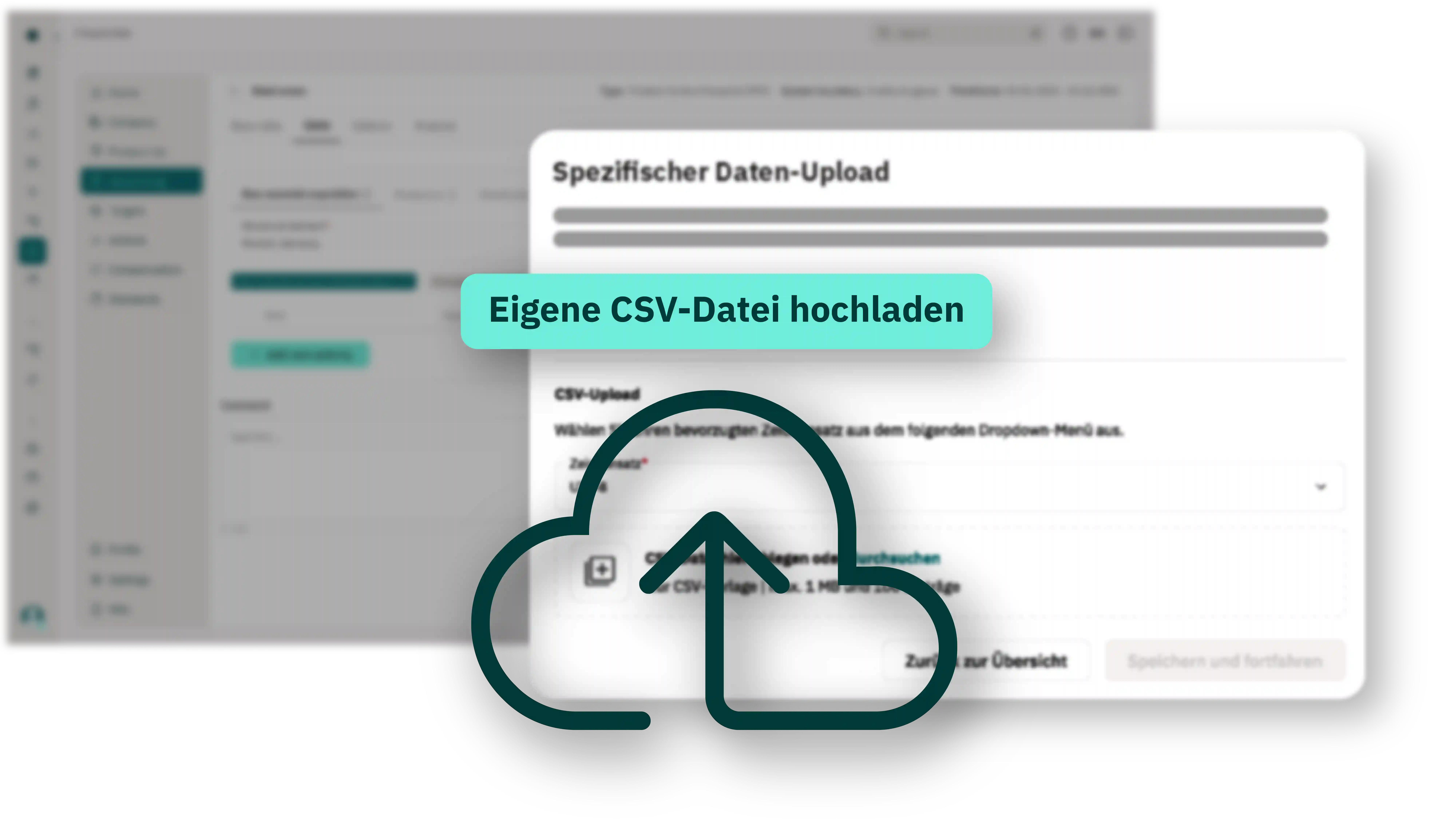 CSV-Upload von Stücklisten und Lieferantendaten